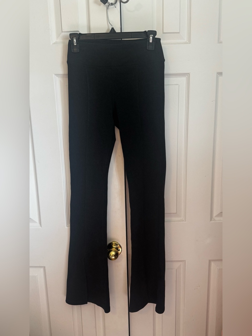 Mono B Black Flared Bootcut Pants